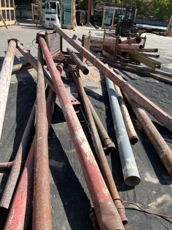 Miscellaneous Used Steel… I-Beams, Pipes & More… You Pick It!!