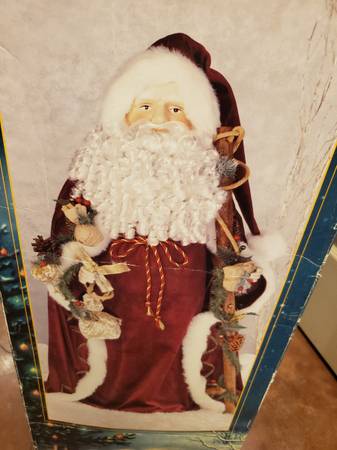 Santa Christmas decoration.