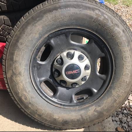 Chevy and GMC 2500/3500 wheels/tires