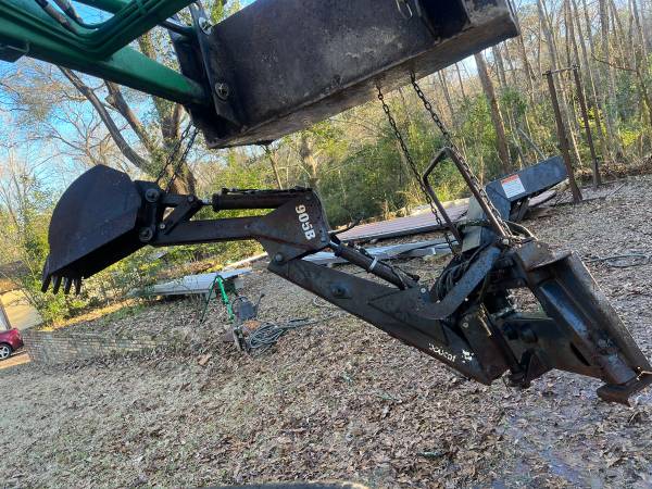 bobcat back hoe