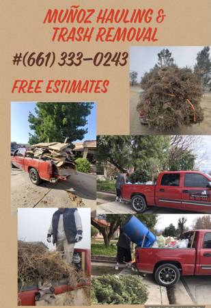 junk removal/ demo removal (661) 333 0243 Lic#172012