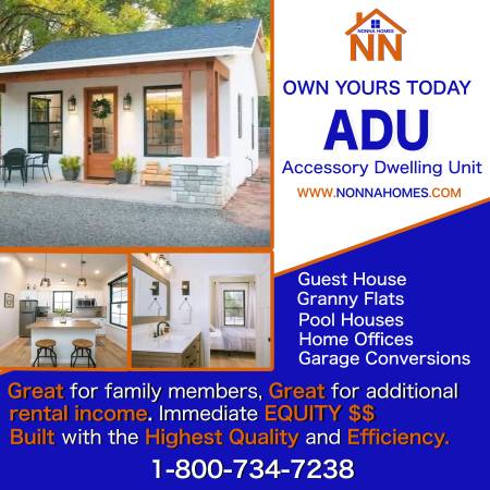 ????WE BUILD CUSTOM ??ADU / TINY HOME-GARAGE CONVERS/ BUILT TO SUIT !