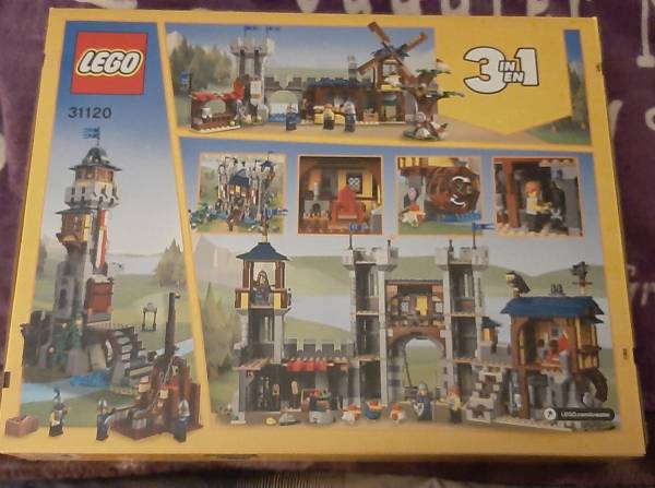 LEGO Creator 3 in 1 Medieval Castle 31120 Building Toy Set