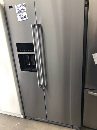 KitchenAid SXS Counter depth Refrigerator Stainless Steel *****