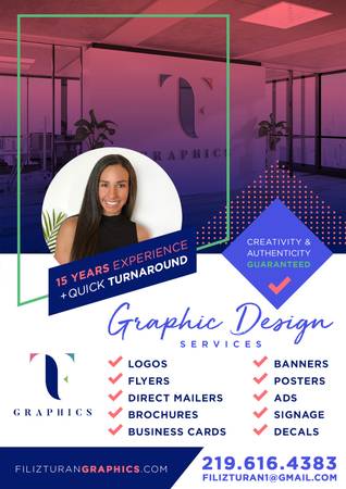 Professional graphic design services without the big agency fee ??