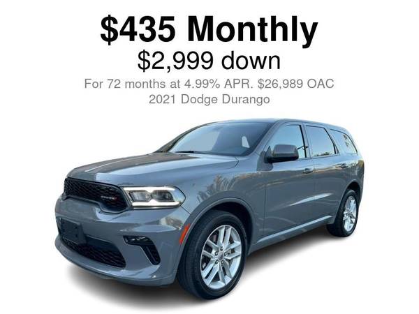 2021 Dodge Durango GT AWD Hablamos Espol!!!