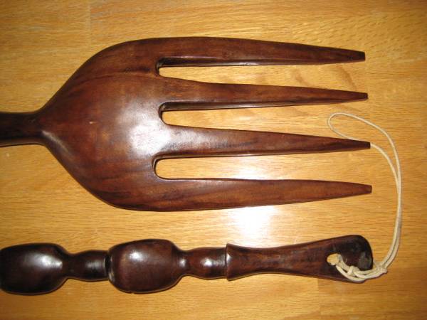 Tiki Fork and Spoon