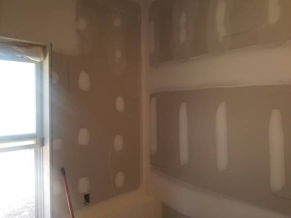 Drywall hanging and finishing