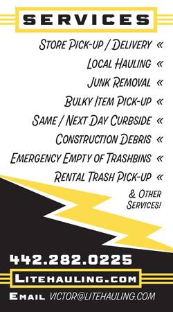 JUNK REMOVAL – 442-282-0225