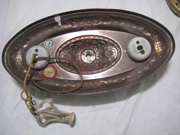 Antique Tin Victorian Ceiling Lighting