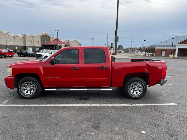 2007 Chevy Silverado, LT four-door Red