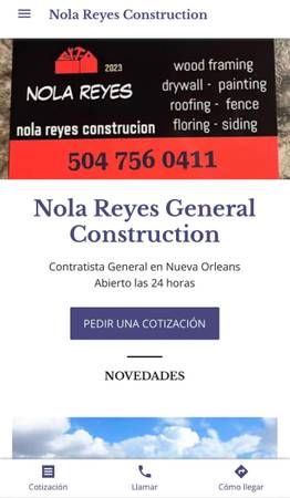 ??Nola Reyes Construction???