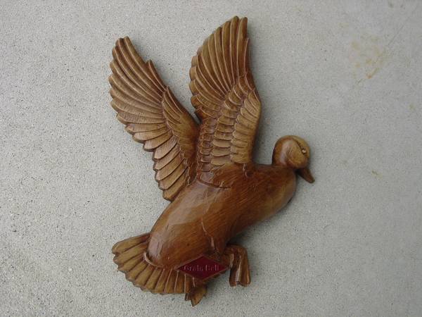 Vintage Grain Belt Beer Advertising Flying Duck 3-D Wall Sign