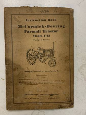 tractor manuals