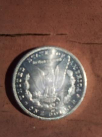 1884 CC Morgan Silver Dollar, Luster, Brilliant Condition