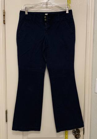 Girls Arizona Navy Pants Size 5 Short (2) Total