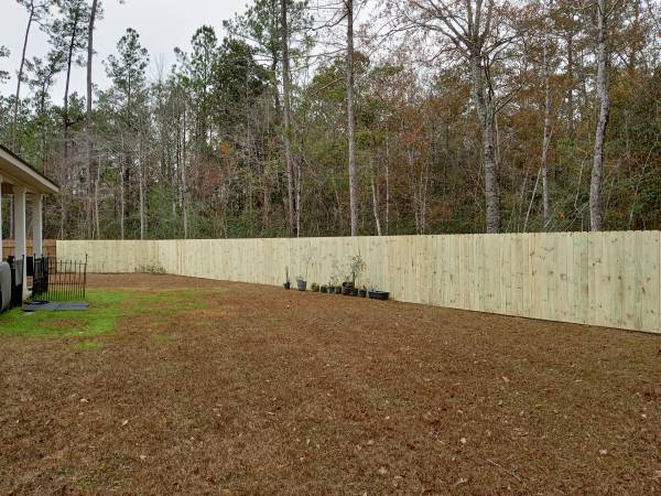 PROFESSIONAL FENCE INSTALLATION!