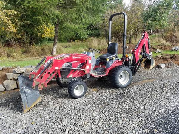 Residential Subcompact Tractor/Backhoe Service