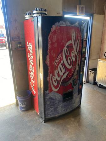 Coke machine newer model gets cold doesn’t feed