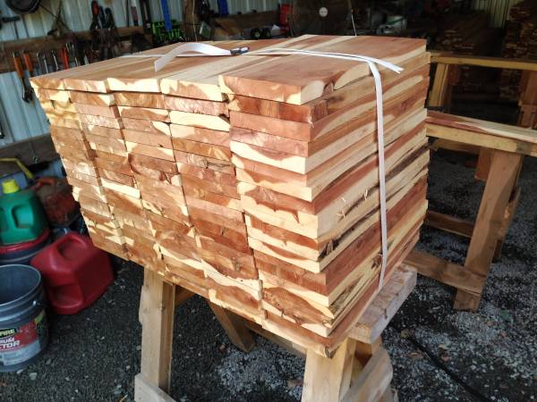 Eastern Red Cedar hobby boards