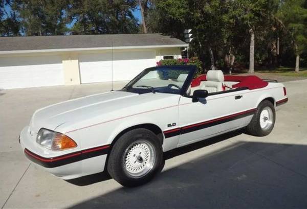 1989 FORD MUSTANG LX CONVERTIBLE