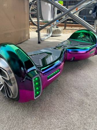 X Hover-1 H1 Holographic Edition Hoverboard and Bluetooth Speaker