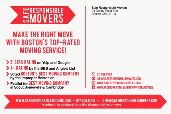 ??????????SAFE RESPONSIBLE MOVERS- 5 STARS on Yelp and Google!