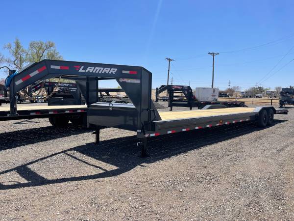 102X36 Equipment Hauler – Drive Over Fenders – 2 Rear Jacks- 7K Axles