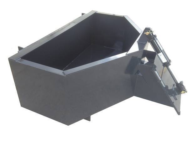 NEW SKID STEER CONCRETE BUCKET / HOPPER / SKIDSTEER CEMENT BUCKET NEW