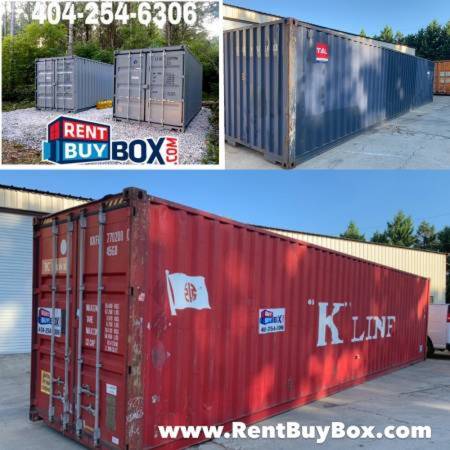 RENT & BUY Shipping Container Storage Containers Cargo Box Conex Boxes