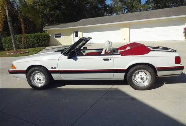 1989 FORD MUSTANG LX CONVERTIBLE