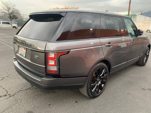 2014 Land Rover Range Rover HSE 5.0 supercharged LWB