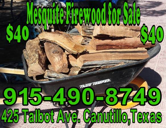 Mesquite Firewood for sale $40