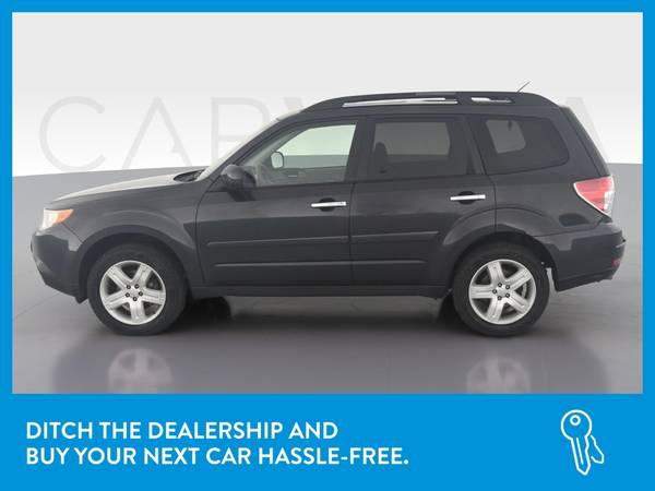 2010 Subaru Forester 2.5X Limited Sport Utility 4D suv Gray – FINANCE