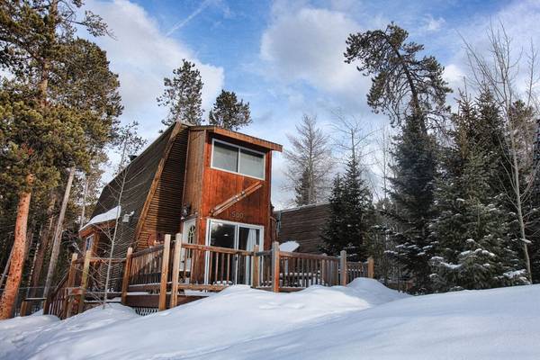 Newly remodeled, two-story, A-frame cabin