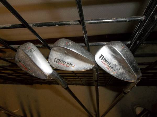 Warrior set of Three Wedges