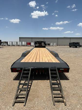 102X40 (21K) Triple Axle Car/ Equipment Trailer w/ Drive-over Fenders