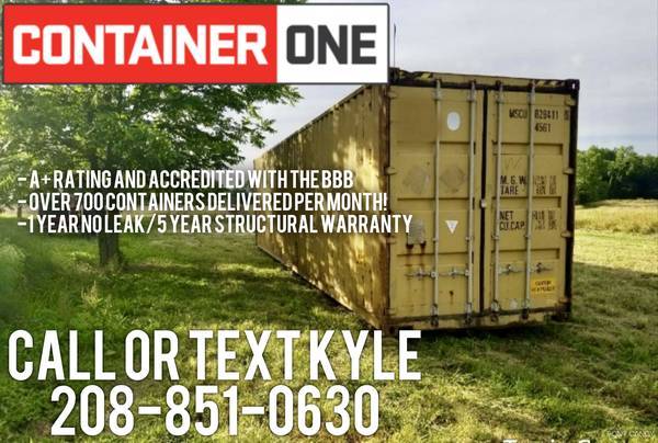 Shipping Container Containers Conex Cargo Trailers Storage Shed