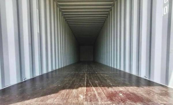 SHIPPING CONTAINER 40 FOOT HIGH CUBE : ONE 1 TRIP