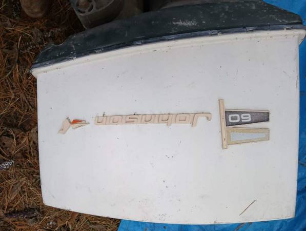 Vintage 60 hp Johnson Outboard Motor