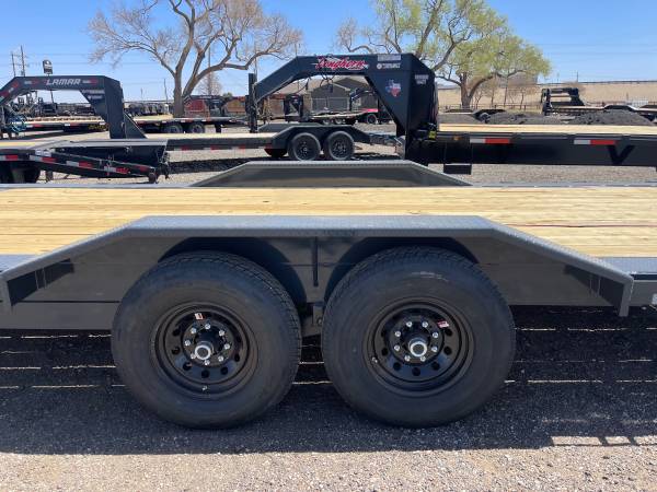 102X36 Equipment Hauler – Drive Over Fenders – 2 Rear Jacks- 7K Axles