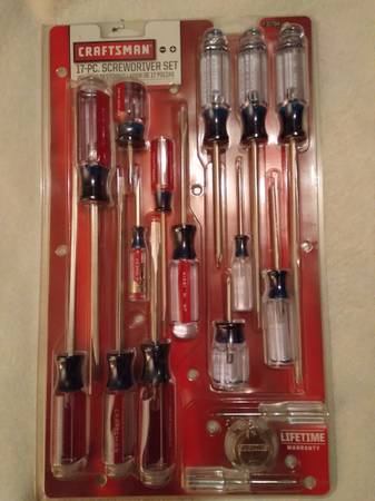 Craftsman Screwdriver Set. MADE IN USA. New old stock.