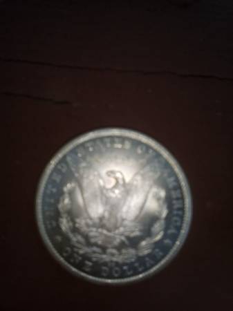 1884 CC Morgan Silver Dollar, Luster, Brilliant Condition