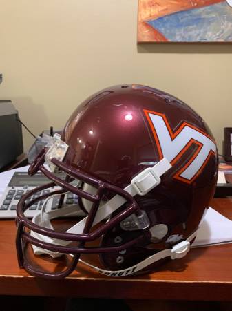 Virginia Tech Schutt High End Helmet