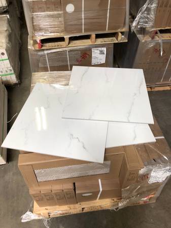 JUST IN – POLISHED ITALIAN MARBLE PORCELAIN TILE at $1.79 sqft – HOT