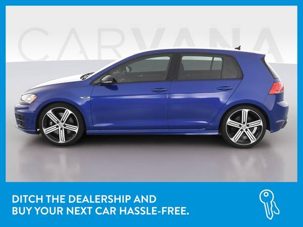 2016 VW Volkswagen Golf R Hatchback Sedan 4D sedan Blue – FINANCE