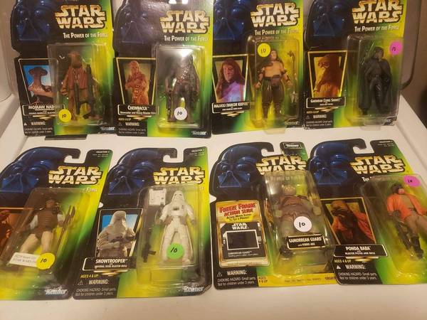 Star Wars & other collectibles- May trade- Huge list