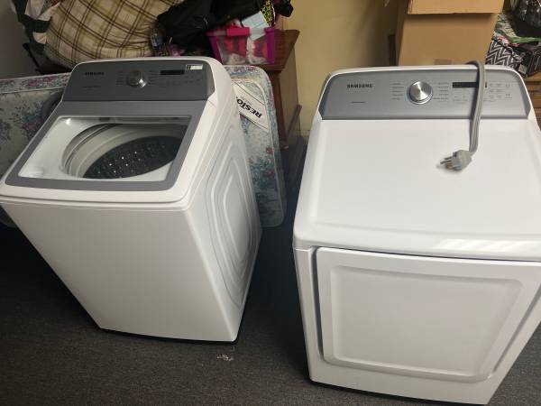 Samsung washer and dryer