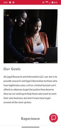 Set Your Own Reasonable Price On Legal Research And Information!!!