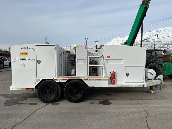 Mobile Lube Trailer Generator, Air Compressor, Product Tanks, Hoses an